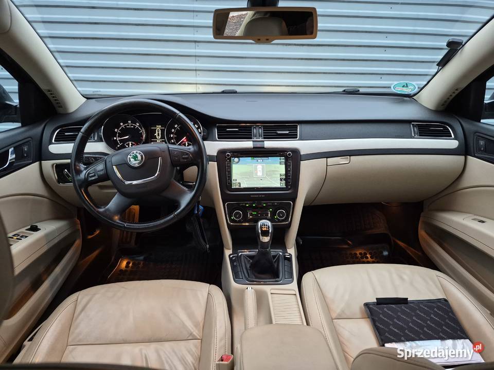 Skoda Superb 18benzynaBogata wersjaBezwypadkowy kujawsko-pomorskie Mogilno