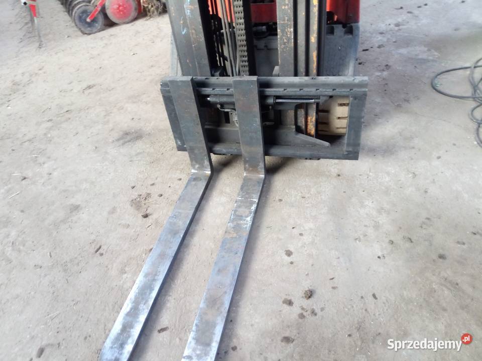 Wózek widłowy Linde e 25 regulowane widły Wózki widłowe