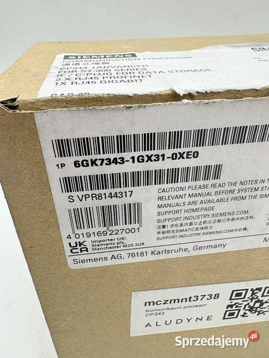 Siemens 6GK73431GX310XE0 Communication Processor mazowieckie