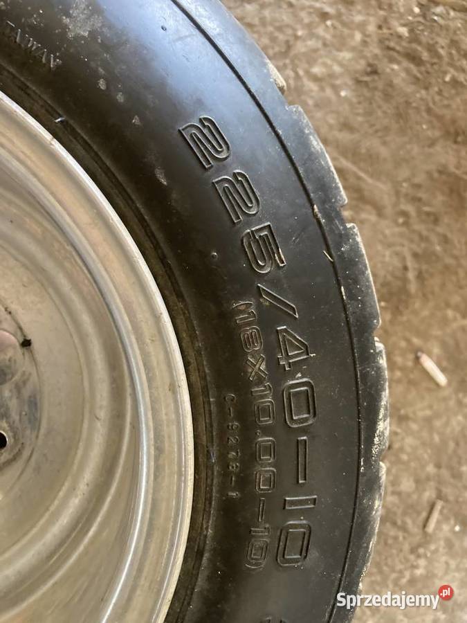 4 koła z oponami do quada 10 Wolbrom sprzedam