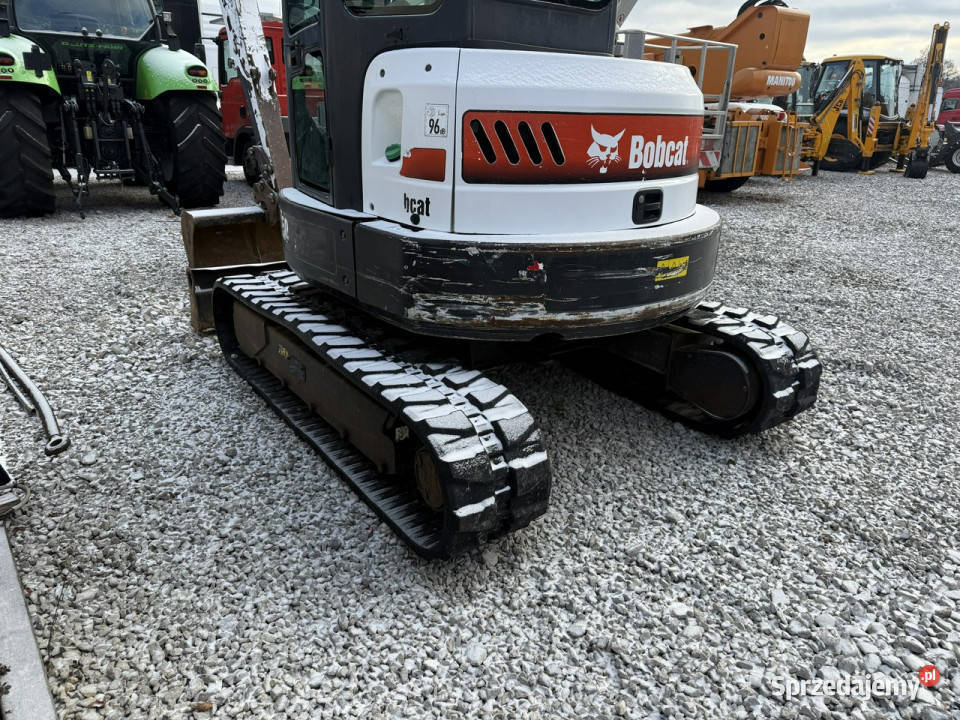 gąsienicowa Bobcat E50 EM 2013r Waga 5ton Super Widełki