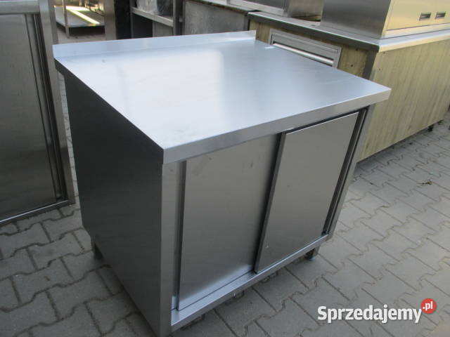 STÓŁ GASTRONOMICZNY DRZWI SUWANE 2 PÓŁKI 907085 Ostrów Wielkopolski sprzedam