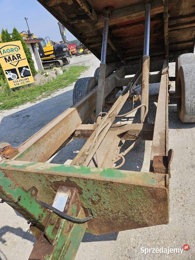Przyczepa skorupowatandem Marshall 11 ton Płock