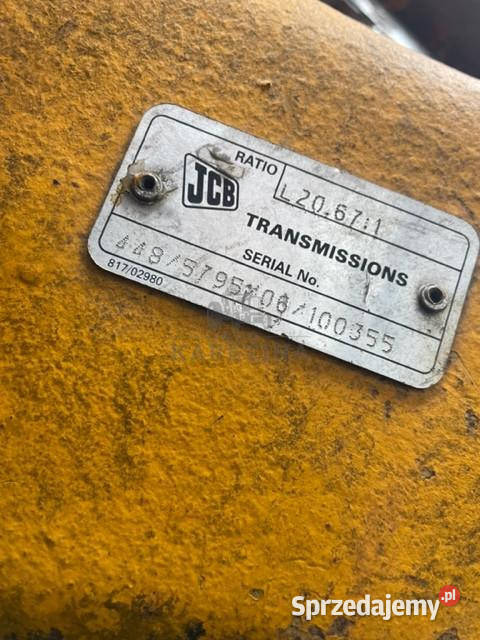Jcb 526 zwrotnica zwolnica Piasta 448281100027 Jastrzębniki