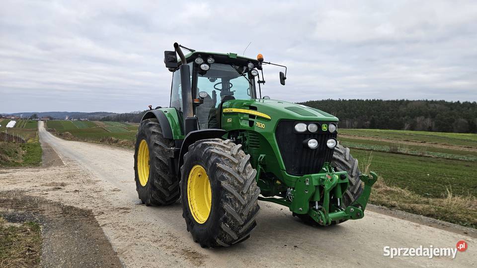 John Deere 7830 lubelskie Zdziłowice