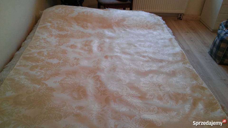 obrus obrusy na prezent beżowy złoty Gdańsk