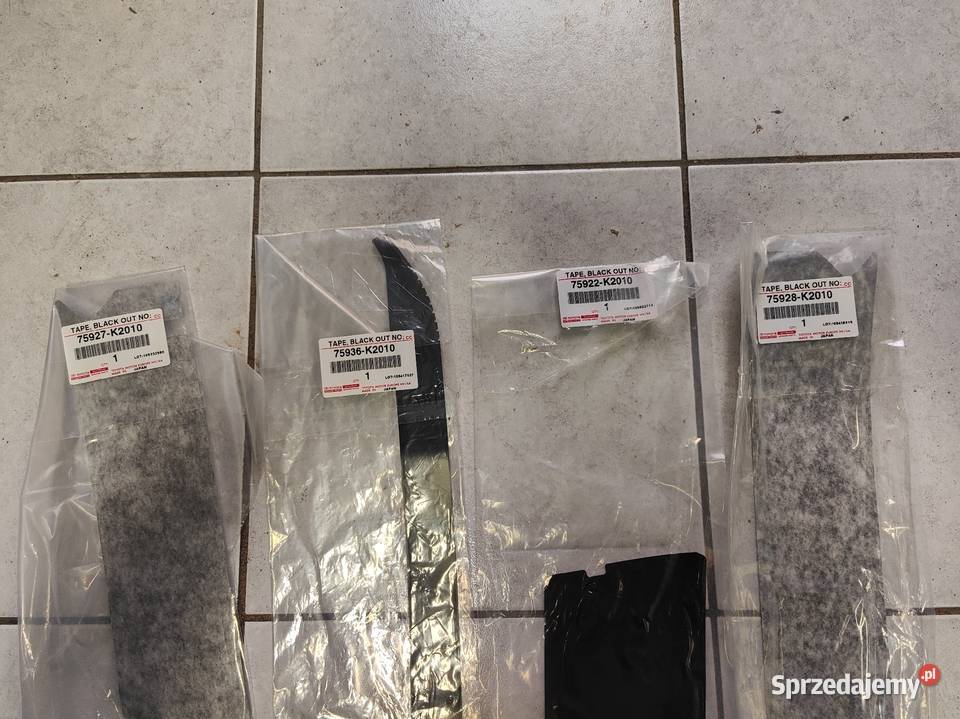 Naklejki na ramki drzwi Yaris croos Kozienice