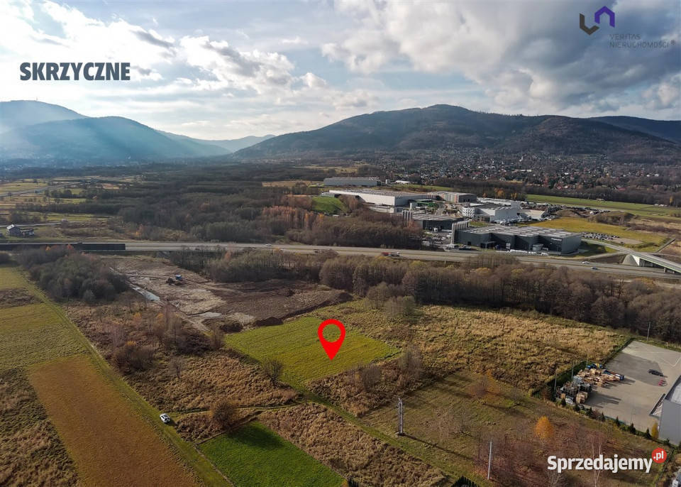 sprzedaży działki 1719m2 Wilkowice