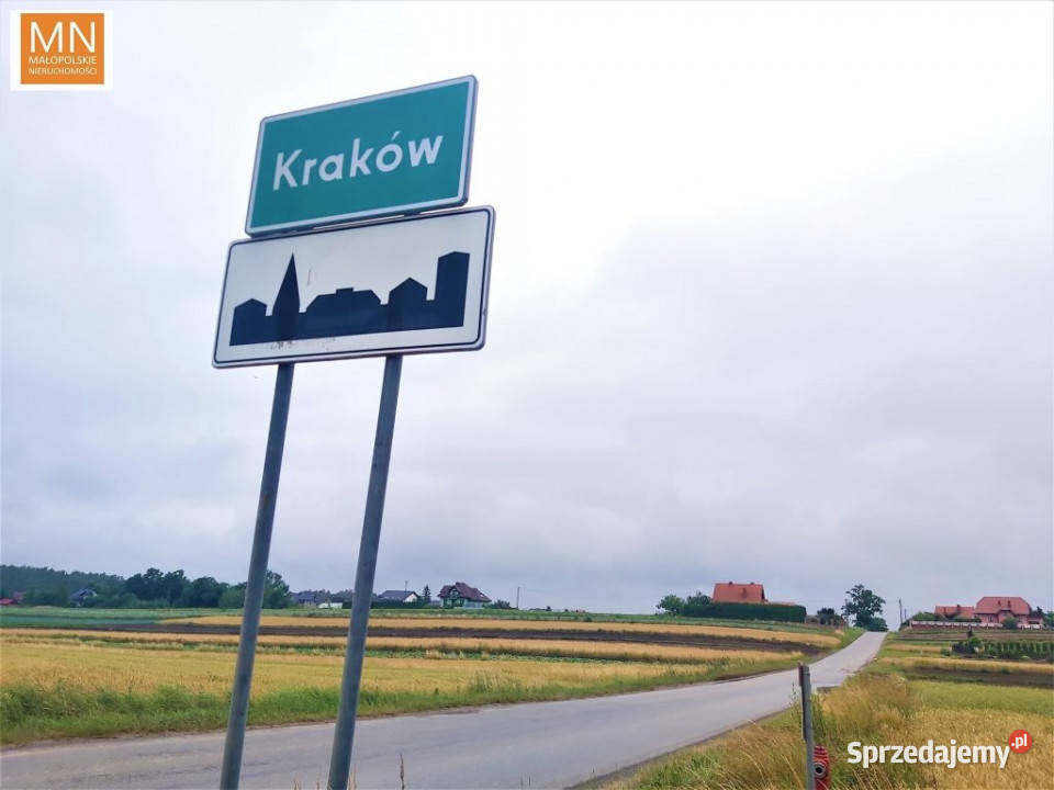 Grunt 1257m2 Kraków Wróżenicka 19.5m małopolskie