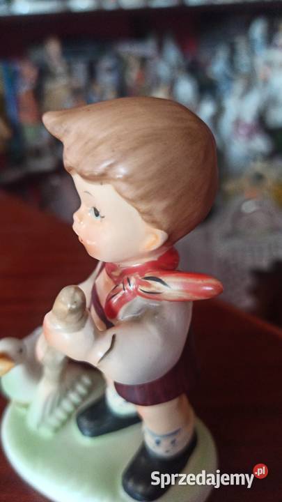 Figurka chłopca z gąską Gdańsk