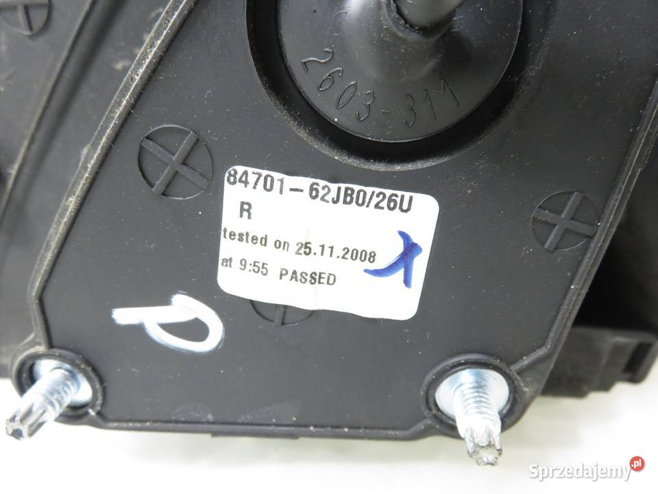 LUSTERKO PRAWE SUZUKI SWIFT MK6 5 PIN Z7T