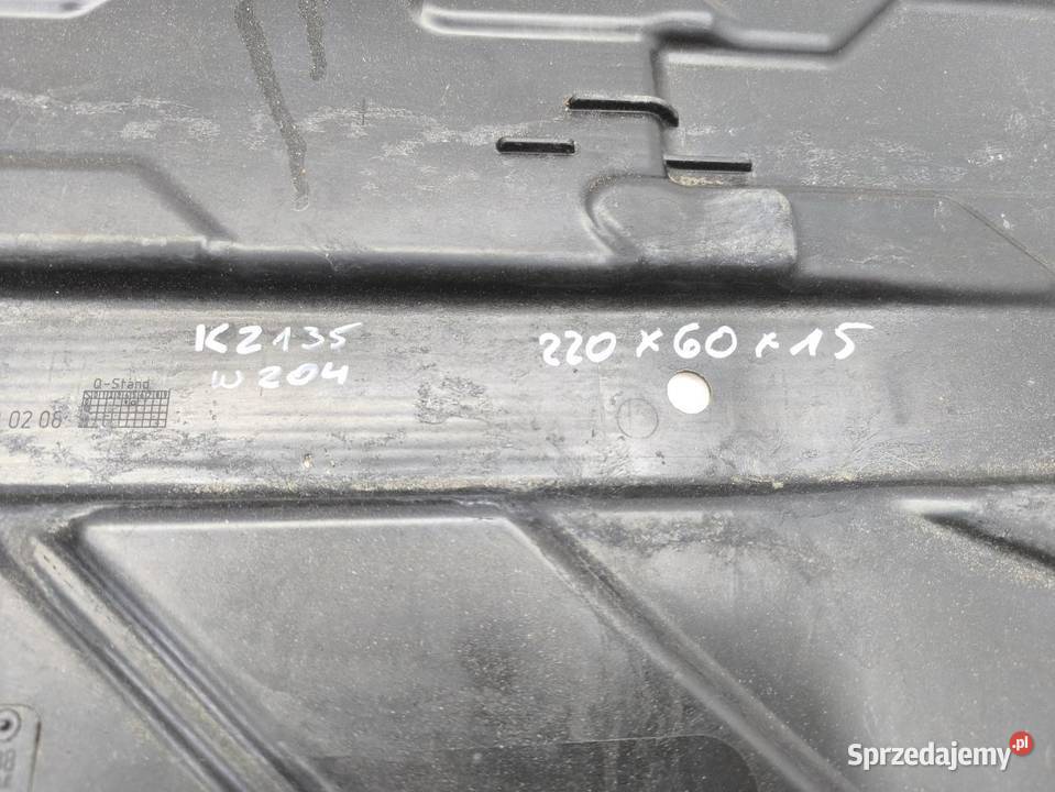 OSŁONA PODWOZIA PRAWA MERCEDES C W204 LIFT SEDAN