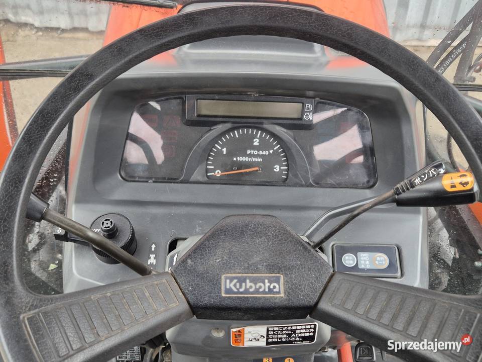 Traktorek traktor KUBOTA KL25D 25 Wspomaganie Radio