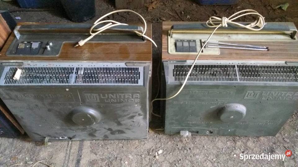 4 x Różne stare TV Uszkodzone Kolekcjonerskie