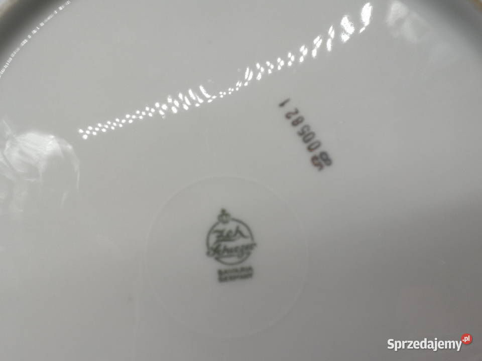 Porcelanowa pateratalerz Zeh Scherzer Bavaria Porcelana i szkło wielkopolskie Raszków