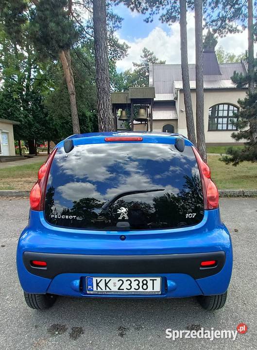 Peugeot 107 KLIMA Kraków mały przebieg 124000 Hatchback 107