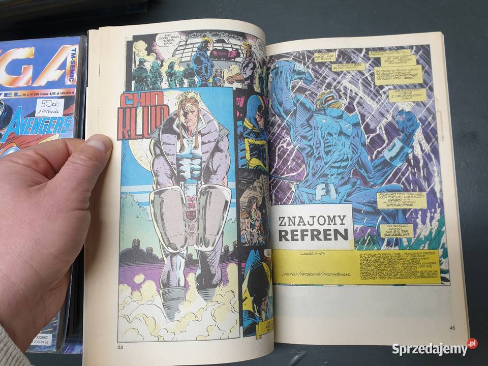 Mega Marvel 1 10 1996 XMen ExCutioners Song pomorskie Gdynia
