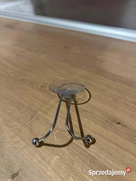 Szary wieszak do łazienki Gdańsk sprzedam