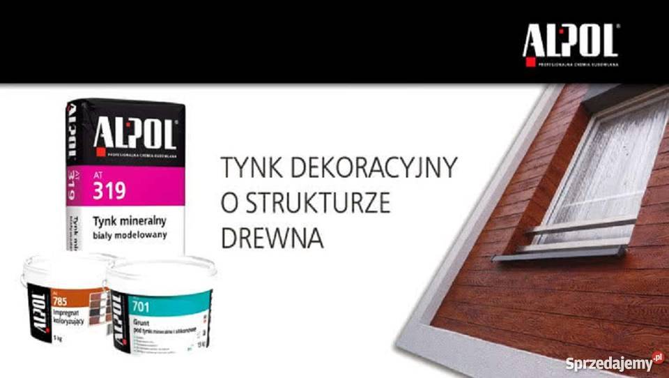 TYNK MODELOWANY ALPOL AT319 DESKA ELEWACYJNA Lublin