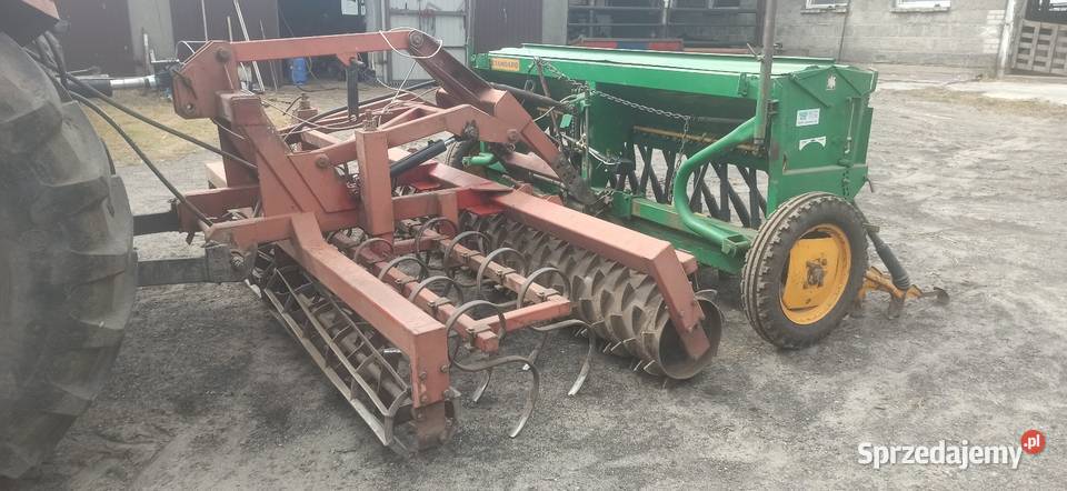 Zestaw uprawowo siewny 3m amazone d7 Bieganowo