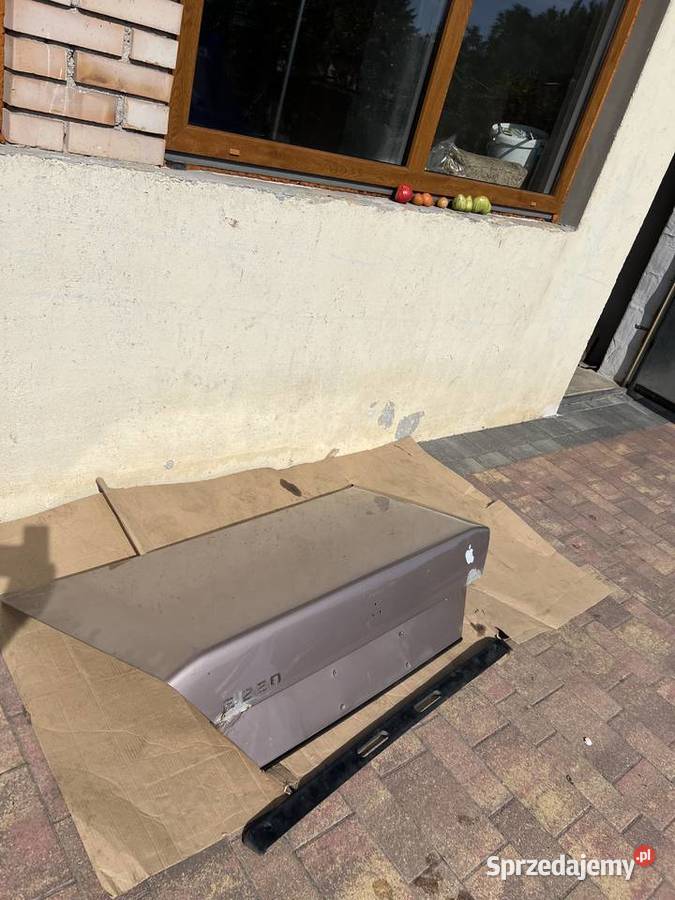 Klapa bagażnika w124 lubuskie Witnica