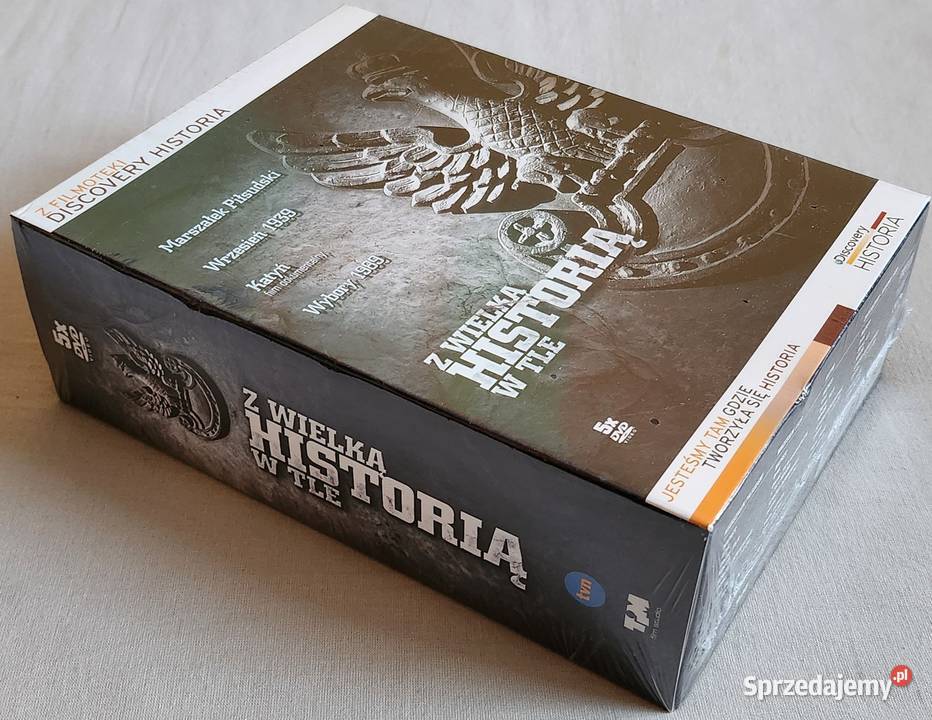 Z wielką historią w tle Pakiet 5 filmów dvd Warszawa