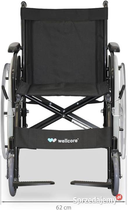 Składany wózek inwalidzki ze stali Wellcore Rzeszów