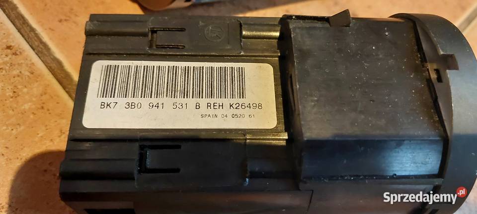 Włącznik przełącznik świateł VOLKSWAGEN PASSAT zachodniopomorskie Szczecin sprzedam