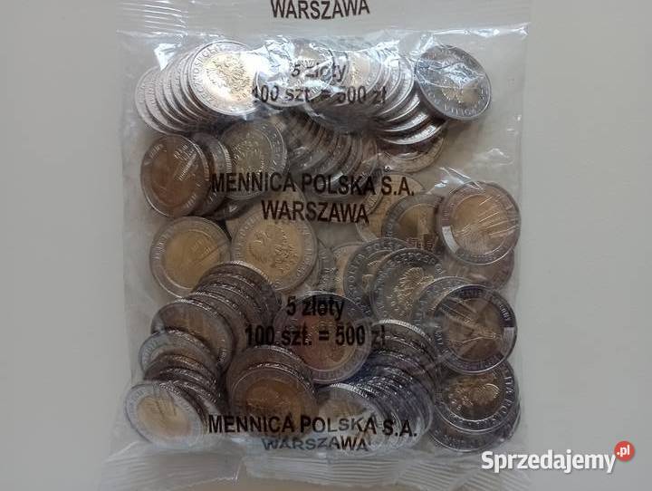 Moneta okolicznościowa 5zl 2023rMierzeja Mosina