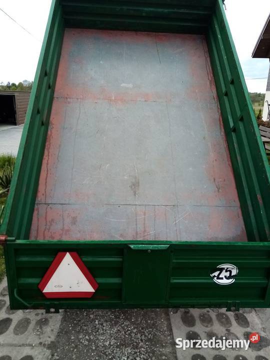 Przyczepa jednoosiowa kiper na 3 strony Jasło sprzedam
