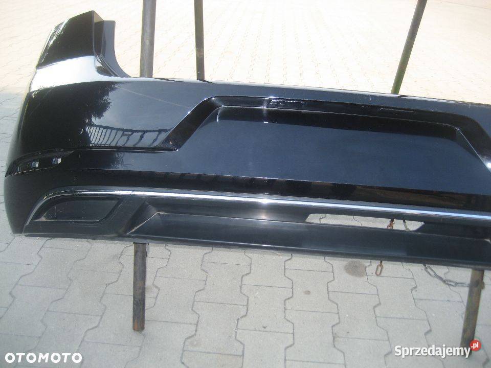 vw golf vii 7 lift 1619r zderzak tył bez otworów