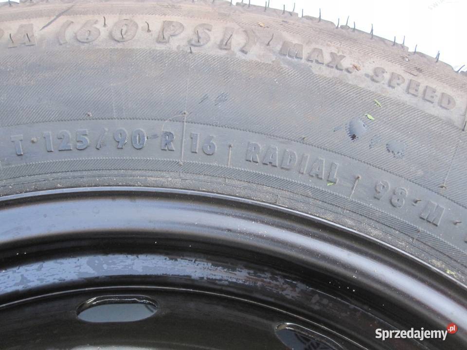 MERCEDES W169 koło dojazdowe 1259016 98M 5x112 Koła dojazdowe świętokrzyskie Kielce