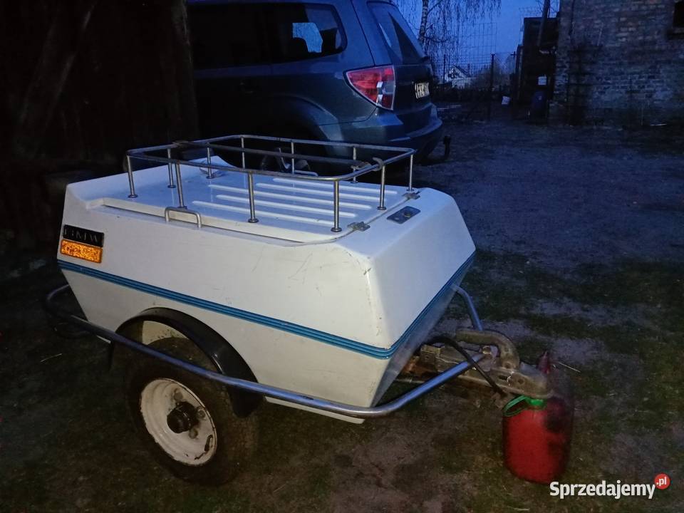 Sprzedam przyczepkę motocyklową Deszczno