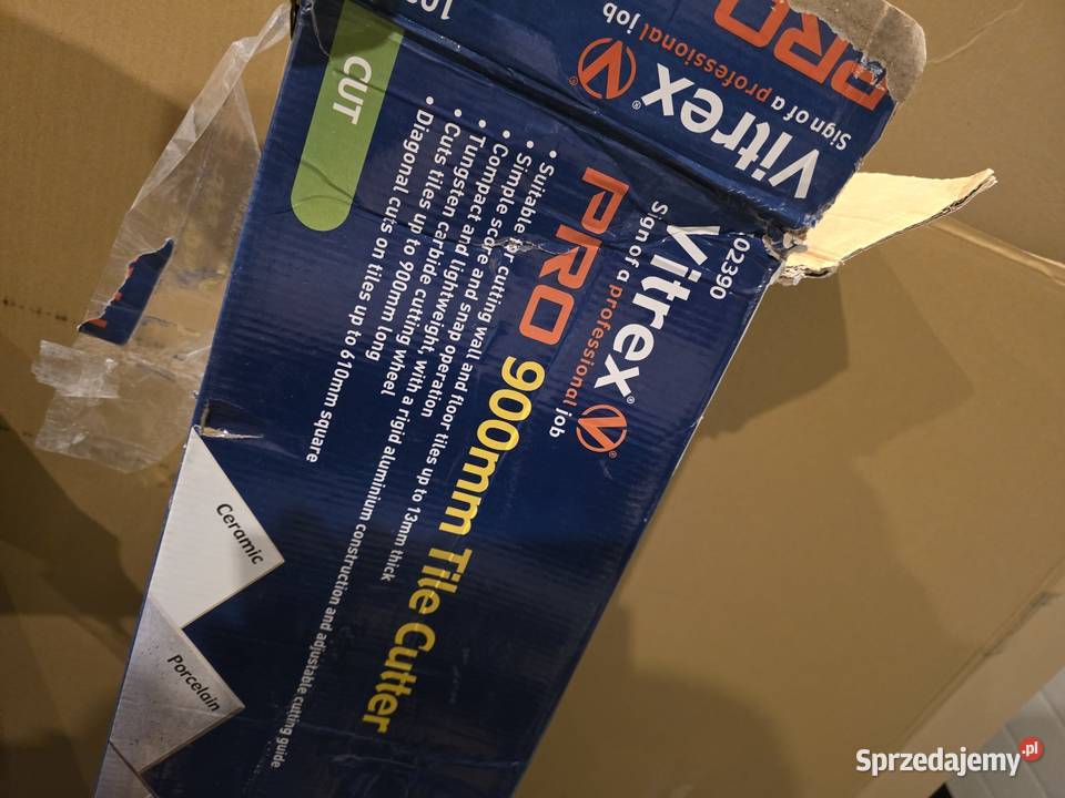 Maszynka do plytek vitrex 900mm ciecia Pozostałe Nowy Staw