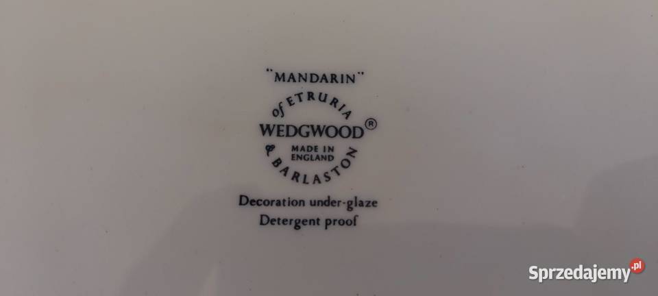 Serwis kawowoobiadowy angielski Wedgwood lubelskie Chełm