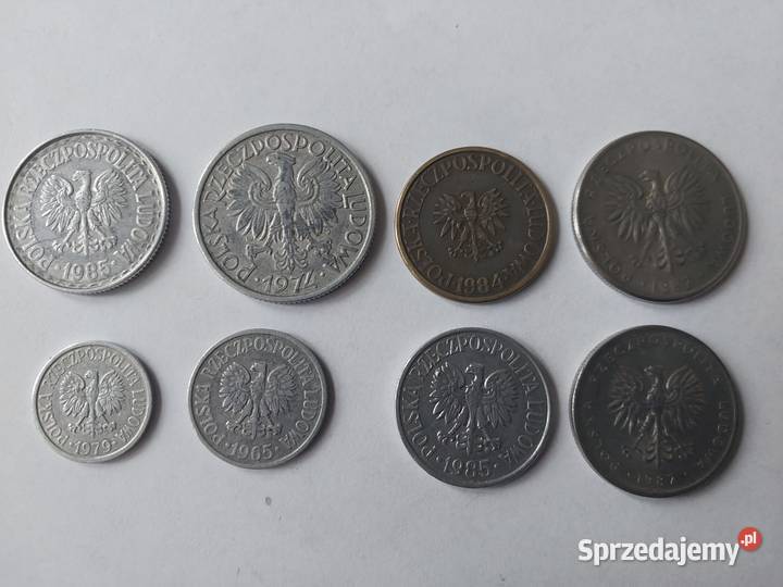 Monety PRLzestaw 8 monet