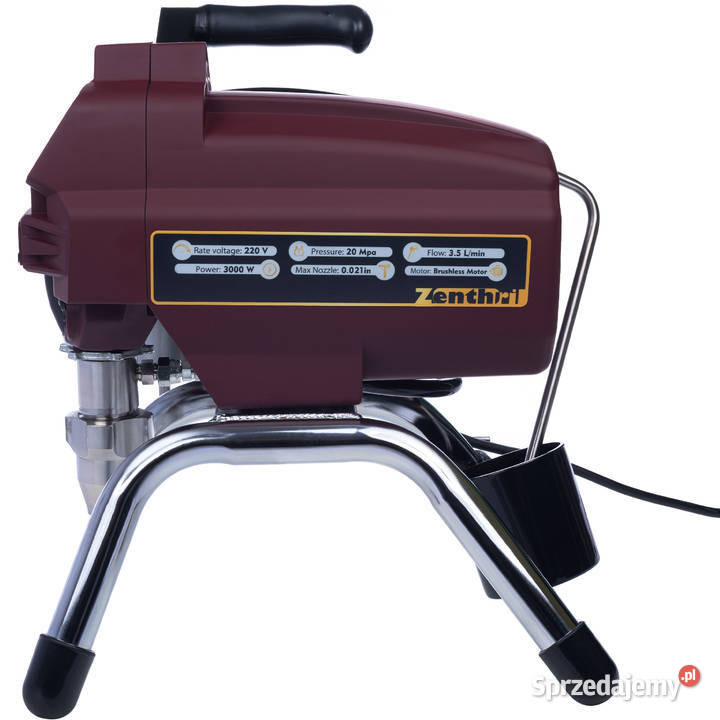 Agregat Malarski Zenthril Vortex E 3000W 20Mpa Ludźmierz
