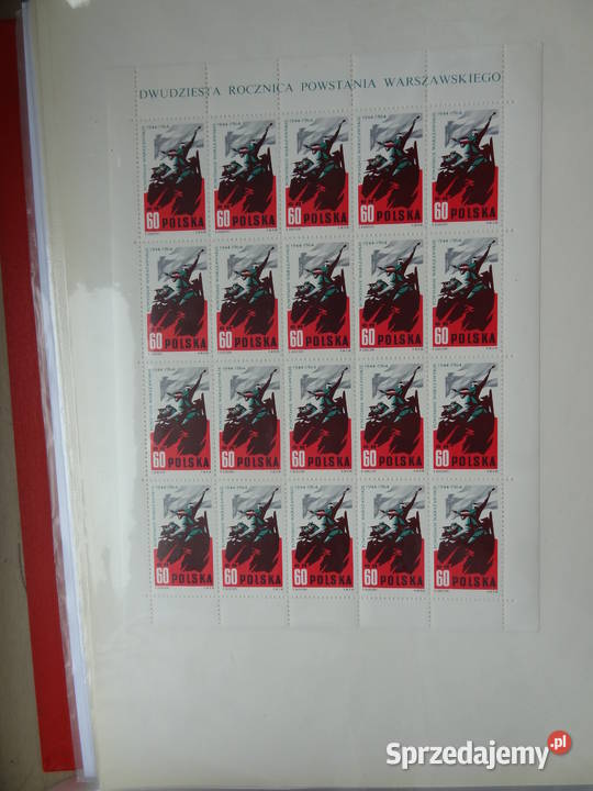 Znaczki pocztowe Polska Fi 1365 Ark