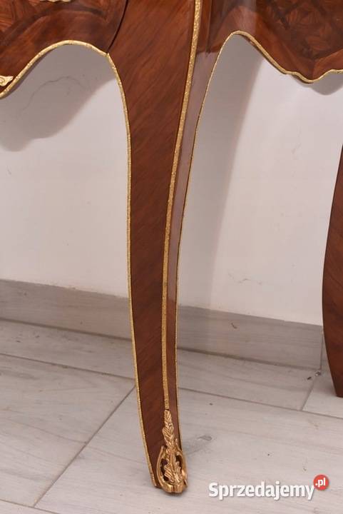 Komoda Intarsjowana 2 Szuflady Drewniana Szafka małopolskie Kraków