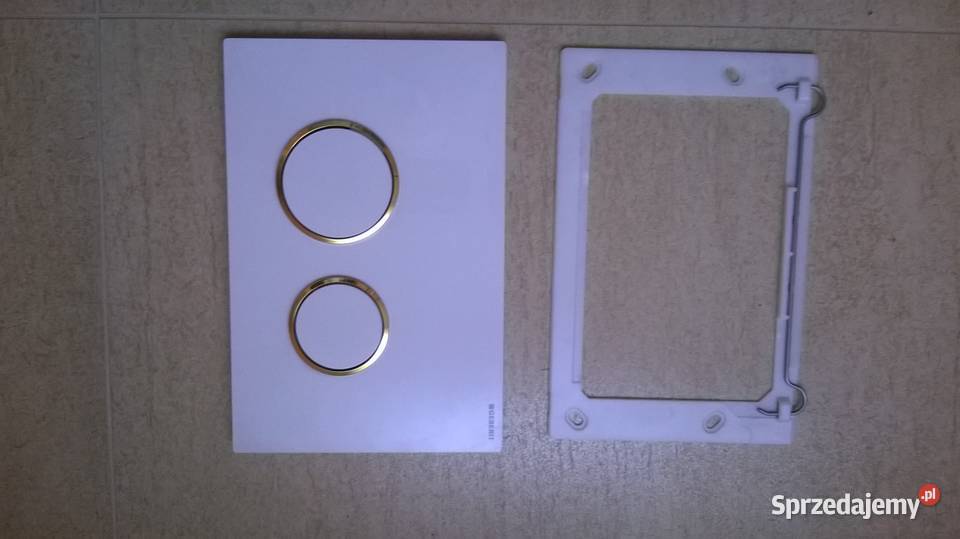 Przycisk spłukujący biały Geberit seria Sigma Wrocław