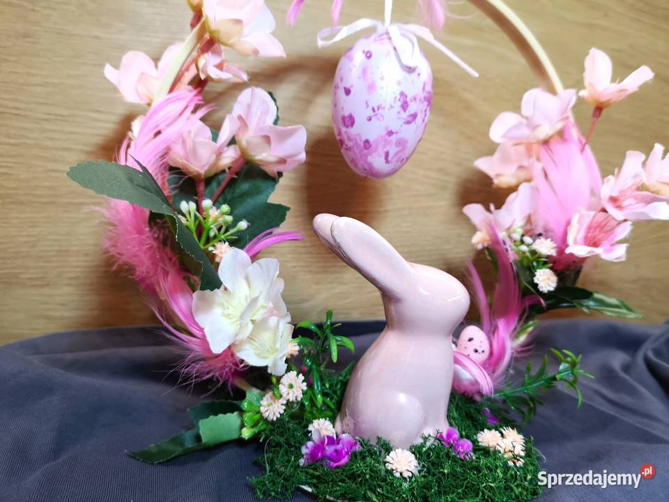 Stroik Wielkanocny na kole Wielkanoc Kielce