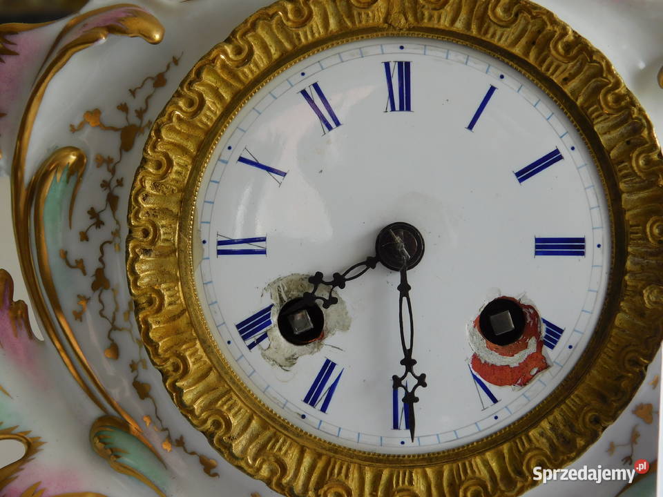 Zegar kominkowyXIX w Francja FiaF Szczecin