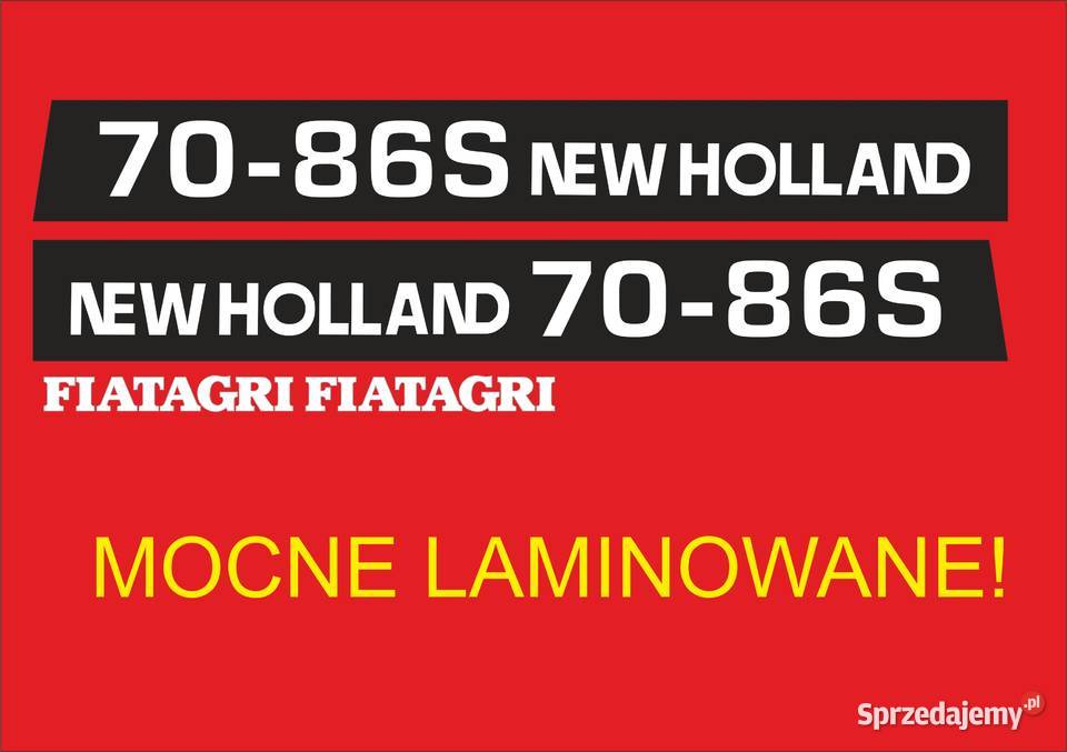 Naklejki Holland 7086s mocne laminat Bydgoszcz sprzedam