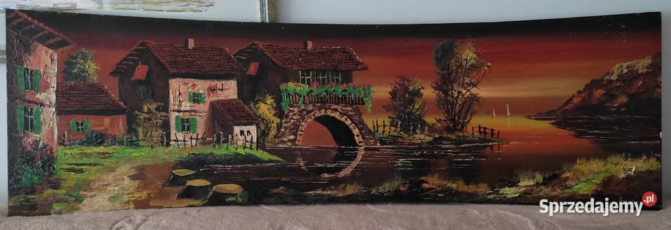 Obraz olejny na płycie