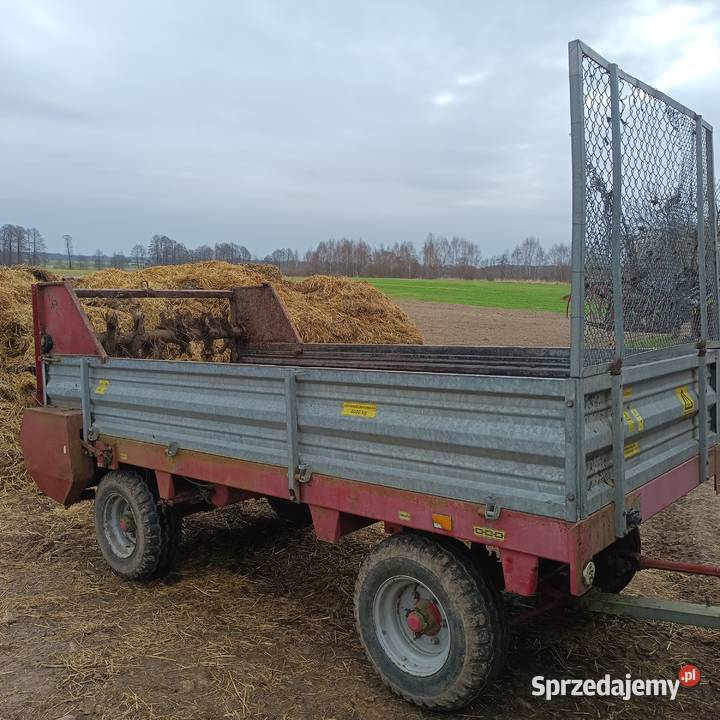 Rozrzutnik cynkomet dwuosiowy 4T nieuszkodzony Gorzkowice