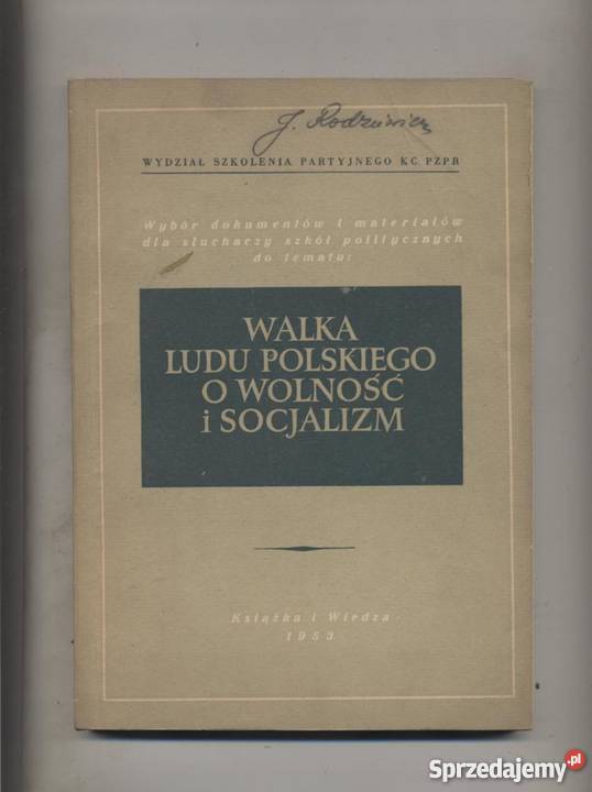 Walka ludu polskiego o wolność i socjalizm Pozostałe Szczecin