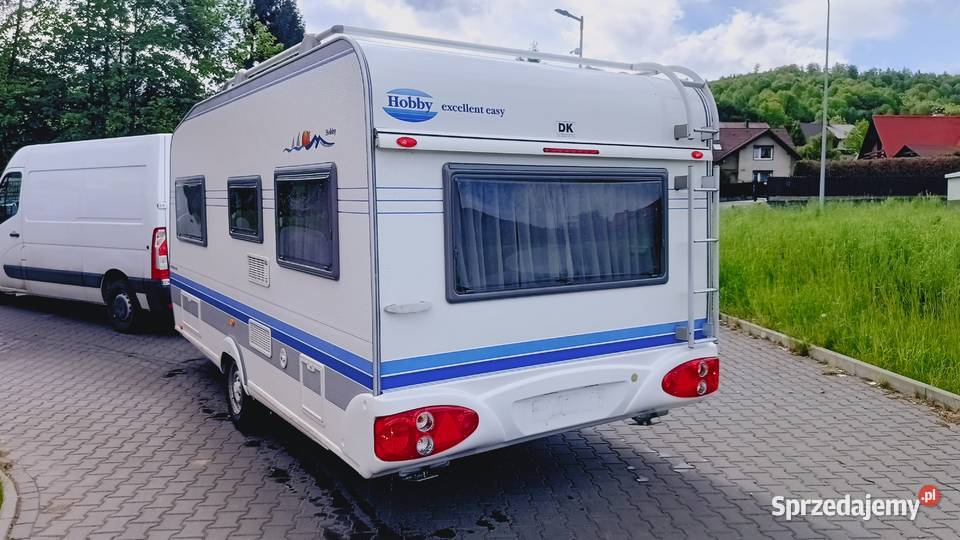 przyczepa kempingowa HOBBY 2004 MOVER campingowa Rok produkcji 2004 Międzybrodzie Bialskie