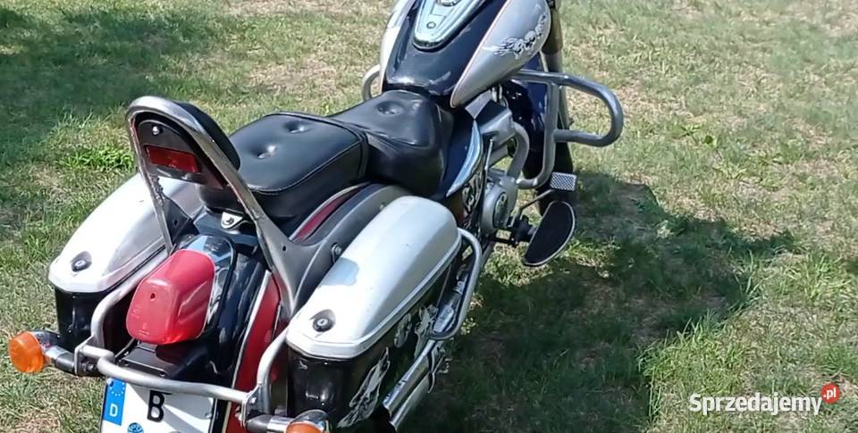 Motocykl Chopper Kinroad XT12516 na niemieckich zachodniopomorskie Szczecin