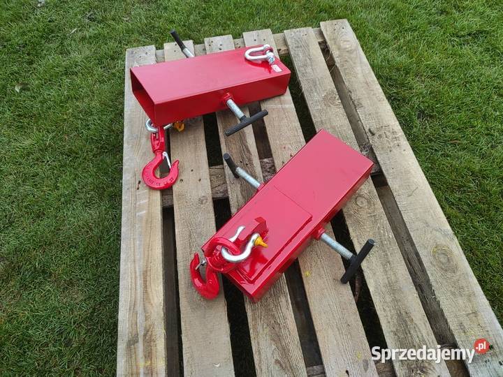 Zawiesie trawers hakowe na jedną widły wózka Kłobuck