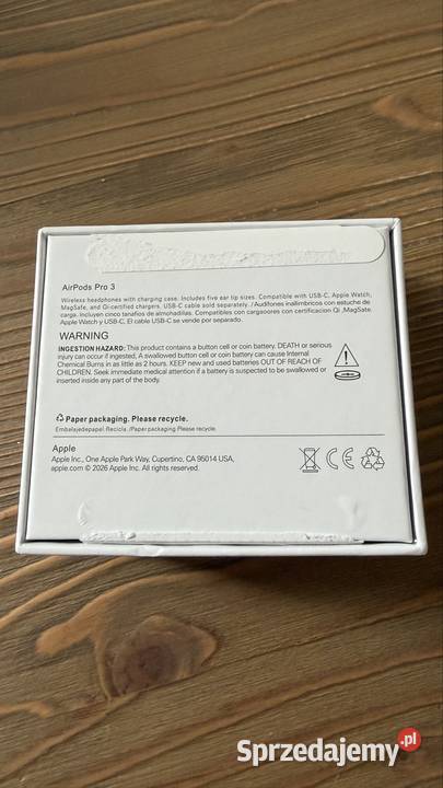 Apple AirPods Pro 3 dolnośląskie Polkowice